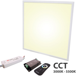 KIT pannello LED 48W CCT da 3000K a 5500K incasso centralina dimmerabile 24V características