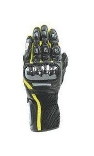Guanti EST HIT Omologato ner/fluo Tg XL
