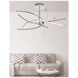 Luce Semi-incasso A Led Integrata Cromata en oferta