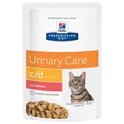 Hill's Prescription Diet c/d Multicare Urinary Care umido per gatti - Set %: 48 x 85 g