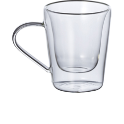 Casa Collection - Set 2 Tazze Mocaccino senza Piatto Vetro Borosilicato en oferta