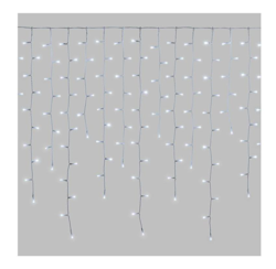 TENDA Rubber 3.5mt distanza fili 7cm 432LED BIANCO FREDDO x esterni 24 v en oferta