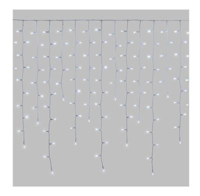 TENDA Rubber 3.5mt distanza fili 7cm 432LED BIANCO FREDDO x esterni 24 v