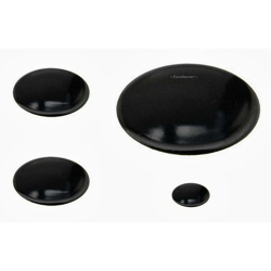 Ricel Sud - SMALVIC SPARTIFIAMMA PIATTELLO NERO LUCIDO PER CUCINA A GAS 2 MEDI COD S 4719 en oferta