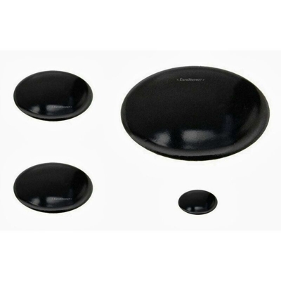 Ricel Sud - SMALVIC SPARTIFIAMMA PIATTELLO NERO LUCIDO PER CUCINA A GAS 2 MEDI COD S 4719