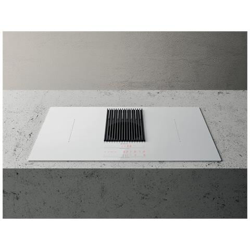 Piano Cottura WH / A / 83 a Induzione 4 Zone Cottura da 83 cm con Cappa Aspirante Colore Bianco en oferta