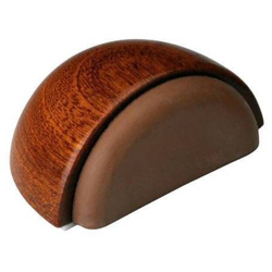10 PZ Di FERMAPORTA IN LEGNO ADES. INOFIX COL. MOGANO en oferta