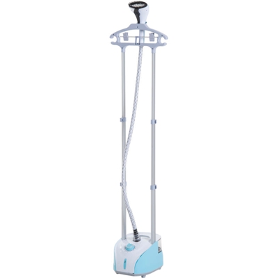 Stiratrice a Vapore Verticale 2L 1800W Doppia Asta Telescopica Retrattile - Homcom