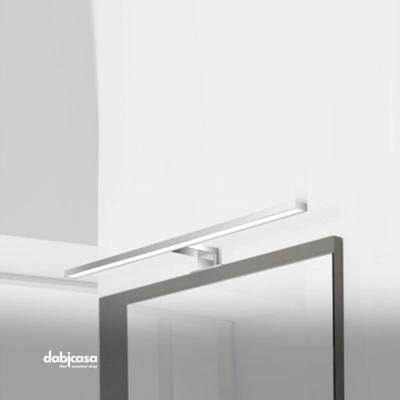 Lampada Led In Abs Per Specchio Da Bagno Filo,Bisellato E Su Pannello 60Cm