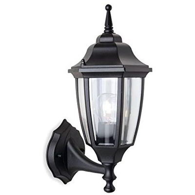 , Lanterna Da Esterni, Nero (schwarz), 230,0 V, Attacco E27 (edison Screw)