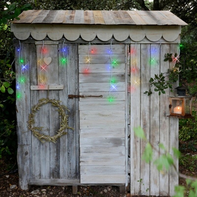Blachère Illumination - Ghirlanda ghirlanda led da esterno 16 metri RGB