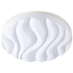 Plafoniera A Filo Grande Rotonda 45w Led Ip44 3000k, 4050lm, Bianco Opaco, Acrilico Bianco características