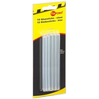 stick per colla a caldo 7 x 150 mm 10 pezzi trasparente wnt 56637