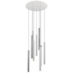 Sospensione A Soffitto A Goccia A Grappolo Integrato A 9 Luci A Led Bianco Opaco, Oro en oferta