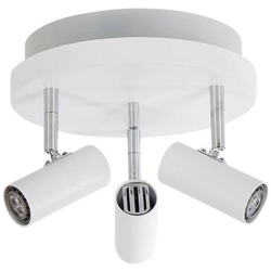 Faretto Led 3 Luci Bianco Opaco precio