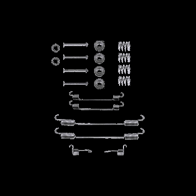 KAMOKA Kit accessori, Ganasce freno 1070054  DAEWOO,CHEVROLET,KALOS (KLAS),KALOS Tre volumi (KLAS),Aveo / Kalos Hatchback (T250, T255),KALOS