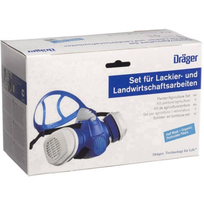 Drager - Dräger Lackierset X-plore 3300 in Größe M R57793 Kit respiratore a semimaschera Taglia dim.: M