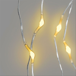 Lotti Importex - Collana brilly 10 microled cavo argento bracciale a batteria colorate (giallo) características