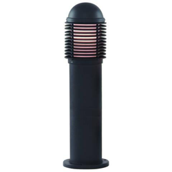 Paletto Luminoso Da Esterno 1 Luce Nero Con Diffusore Bianco Ip44, E27 características