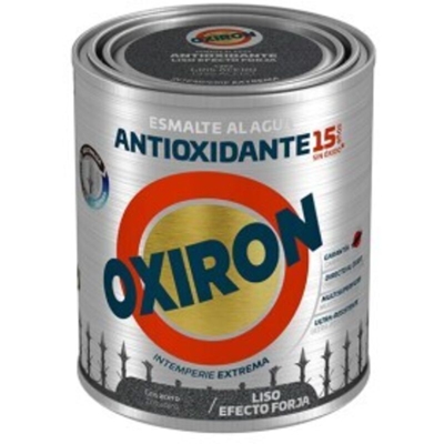Smalto antiossidante Oxiron all'acqua Smooth Forging Effect | 750 mL - 4025 Brown - 4025 Brown - Titan