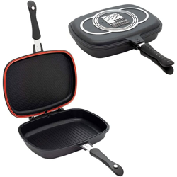 Bistecchiera Doppia Cm 44X32 in Alluminio Pressofuso características