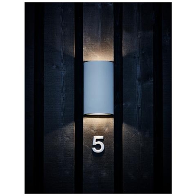 Applique A Filo Per Esterni Led Up Down Grigio Ip44