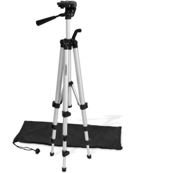 VONROC Treppiede per strumenti di misurazione, fotocamera, livella laser. Estendibile 37-110 cm. Universale ¼'. Include custodia precio