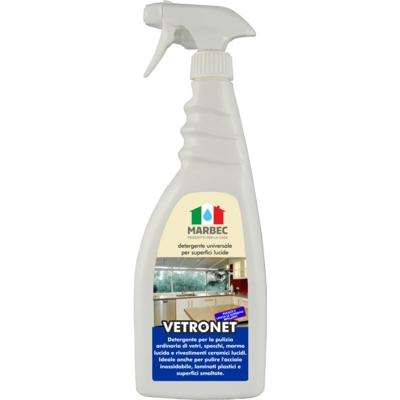 VETRONET 750ML | Detergente igienizzante universale per superfici lucide
