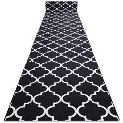 Passatoia Gommata Marocco Trifoglio 120 Cm Nero Trellis 30350 Nero 120x660 Cm precio