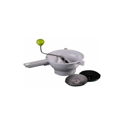 Casa Collection - Passaverdura con 2 Dischi in Acciaio/Abs Verde precio