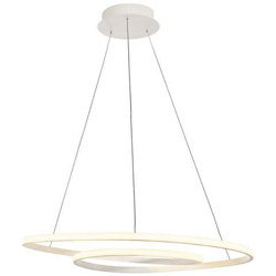 Lampadario Moderno A Sospensione A Led Bianco, Bianco Caldo 3000k 3780lm Dimmerabile precio