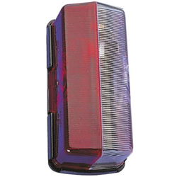 Sifi - LUCE INGOMBRO LATERALE PER CAMPER 9X4 CM BIANCO ROSSO CARAVAN CAMION SERIE 7 precio