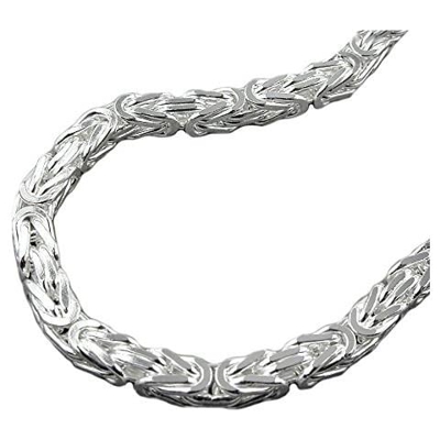 Collana 137003 - Byzantine Chain 6mm Argento 925-60cm