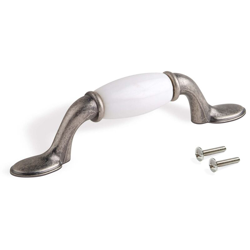 Emuca Maniglia per mobile Papua argento antico precio