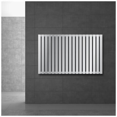 Radiatore Di Design Stella 630 X 1030 Mm Attacco Laterale Cromato