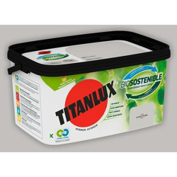 Secchio di vernice Bio-sostenibile da 4L lux | Pietra bianca - Pietra bianca - Titan precio