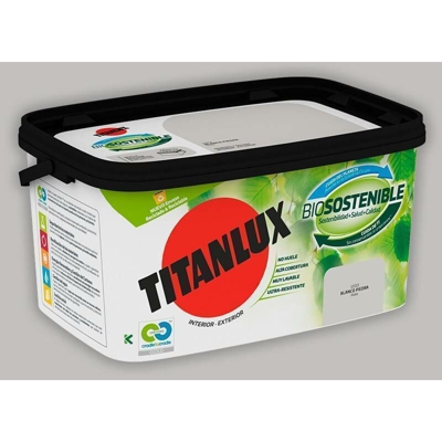 Secchio di vernice Bio-sostenibile da 4L lux | Pietra bianca - Pietra bianca - Titan