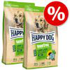 Set risparmio! 2 x Happy Dog NaturCroq - 2 x 10 kg Fiocchi Completi precio