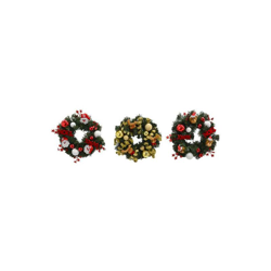 Fuoriporta natale Corona Crystal 30cm precio