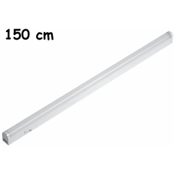 Driwei - Plafoniera led sottopensile 150cm copertura opaca luce calda 36W barra led T5 en oferta