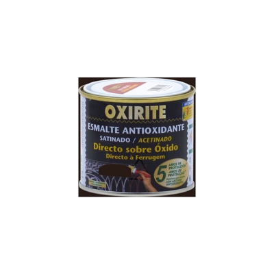Xylazel - Vernice satinata Oxirite antiossidante | Marrone - 250 mL - Marrone