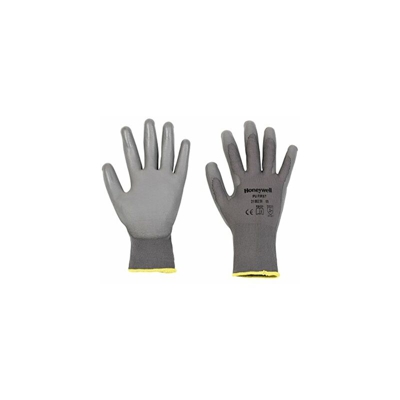 2100250-06 PU-Guanti Prima, colore: grigio, confezione da 10 pezzi) - Honeywell