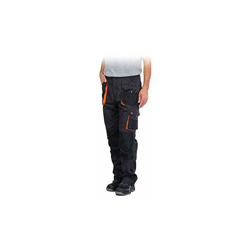 FORECO-T SBP 50 Pantalone Protettivo, Acciaio/Nero/Arancione, Taglia 50 - Reis en oferta