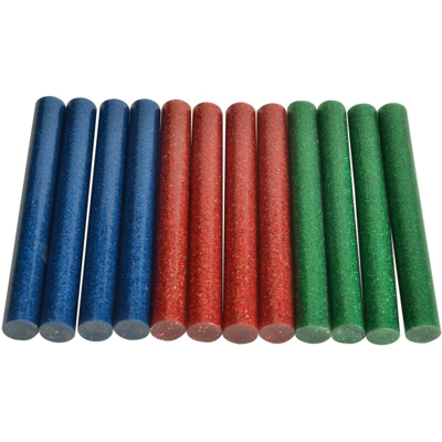 Colla a caldo 11,3x100 mm colorata pz.12 stanley