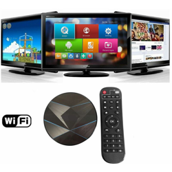 B&s - Android tv box 8K 10.0 64G rom smart tv 4g ram wifi telecomando usb EA-94620 precio