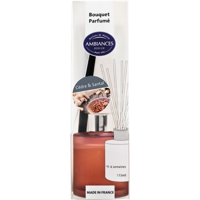 Bouquet Parfumè Les Dècos Cèdre E Santal Lampe Berger Decorazione Profumo Casa Ambiente