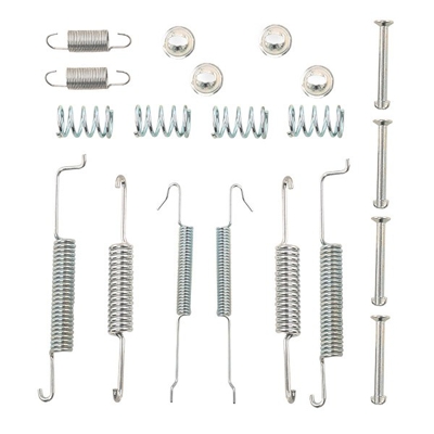 KAMOKA Kit accessori, Ganasce freno 1070008  VW,SKODA,AUDI,POLO (9N_),Golf IV Hatchback (1J1),POLO (6N2),Lupo (6X1, 6E1),Polo Hatchback (6N1)