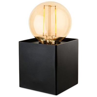 Lampada Da Tavolo A 1 Luce Nera, E27