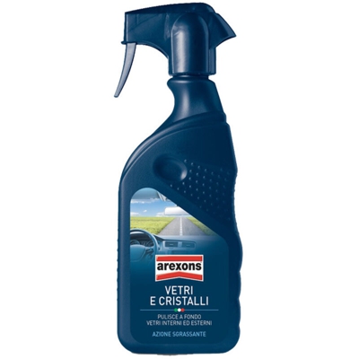 PULITORE VETRI E CRISTALLI 500ML 8367 - Arexons