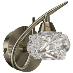 Applique 1 Luce G9, Ottone Antico precio